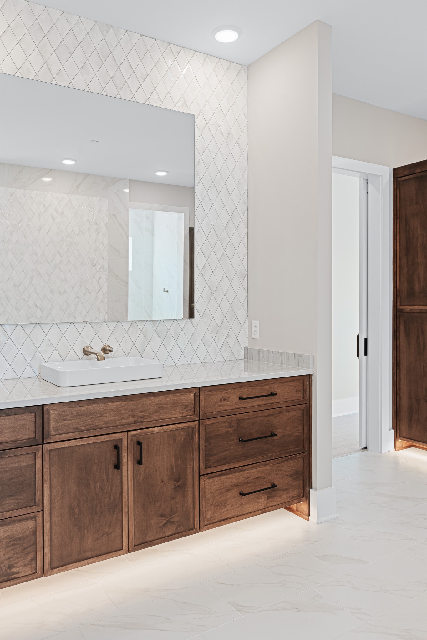 1760 Dean Road Thompson's Station, TN 37179 - Photo 32 of 49 a bathroom with a sink and a mirror