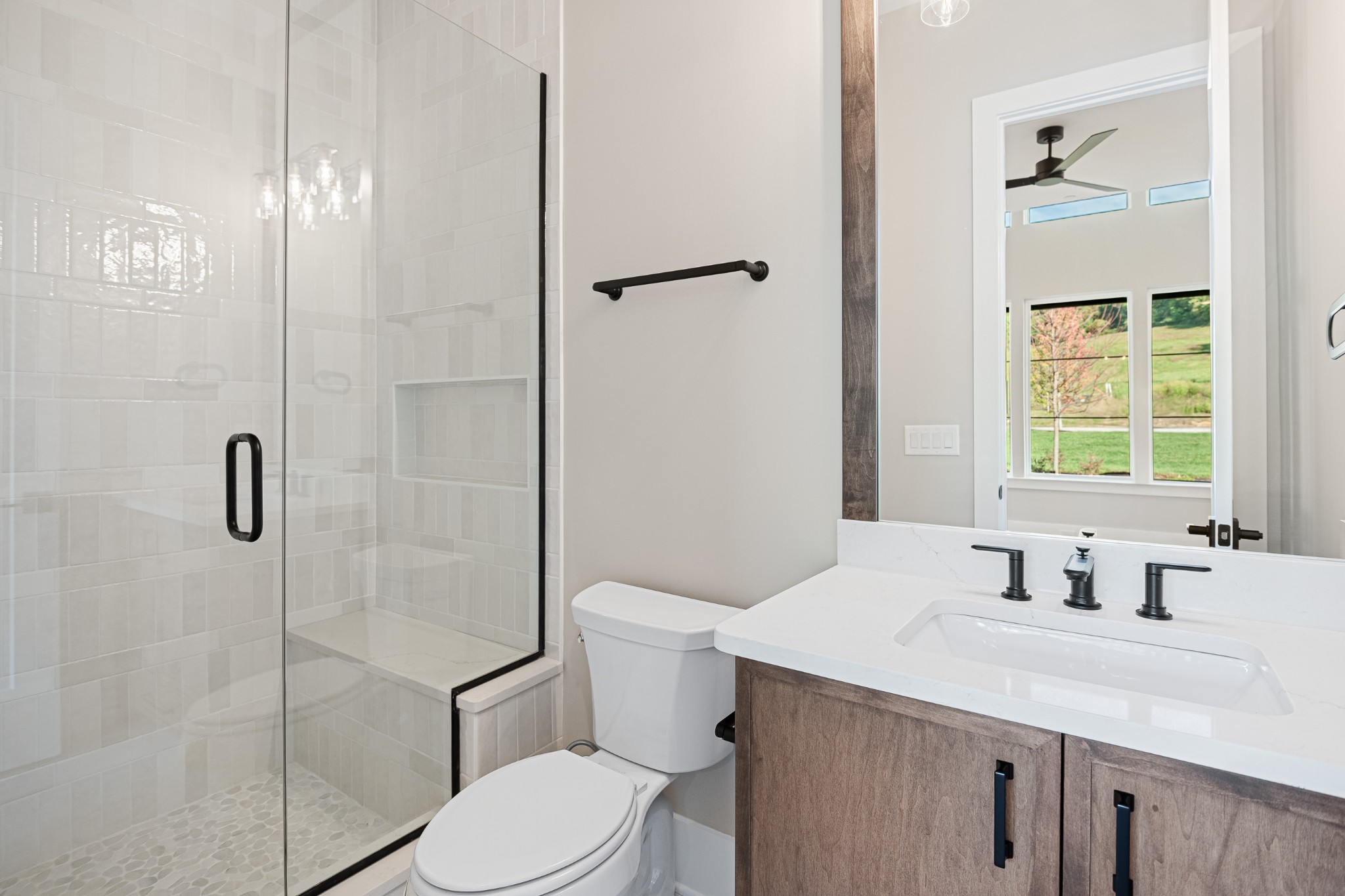 1760 Dean Road Thompson's Station, TN 37179 - Photo 38 of 49 a bathroom with a sink toilet and shower