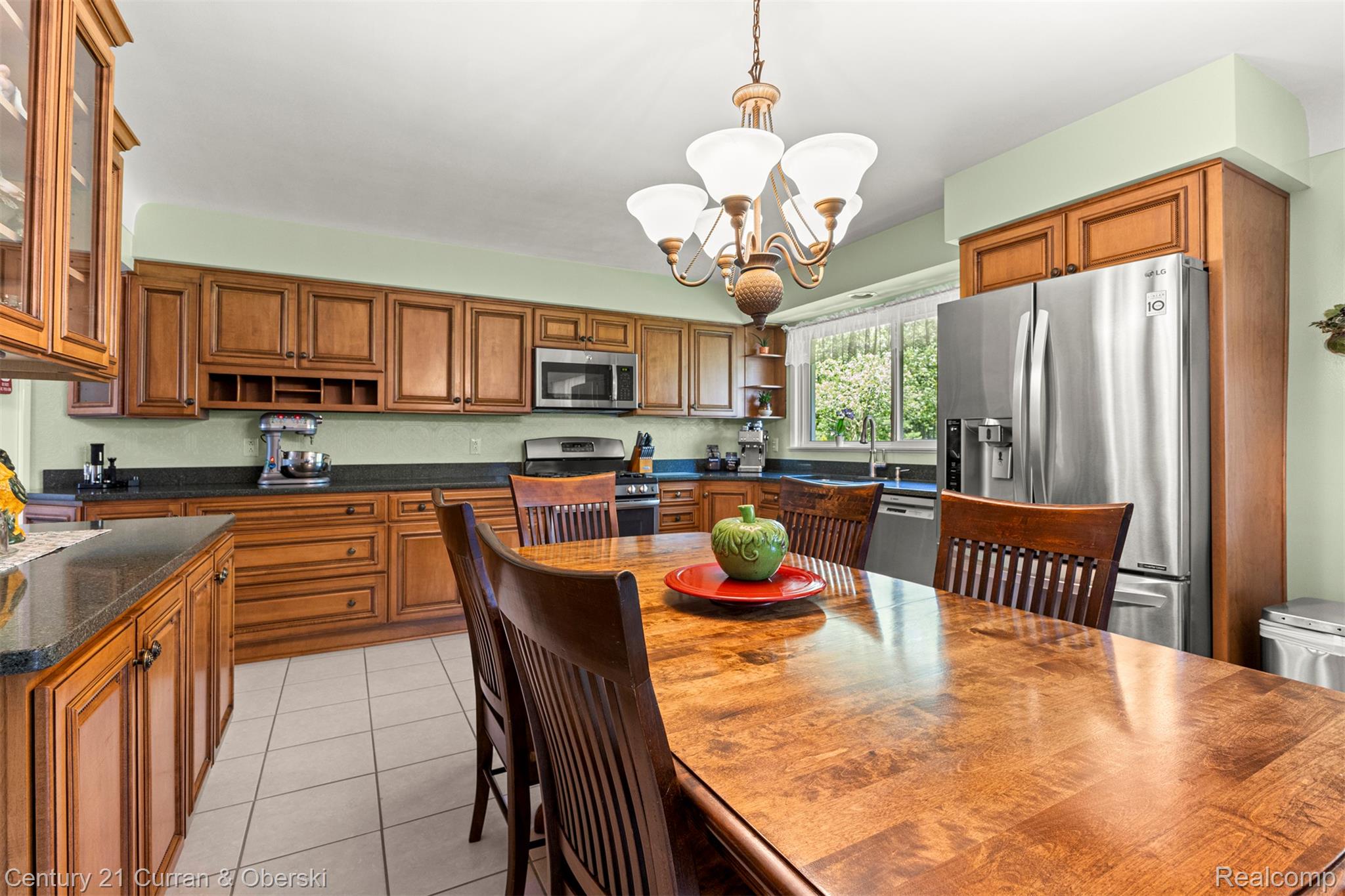 38894 South Huron Road New Boston, MI 48164 - Photo 9 of 44 Kitchen featuring wood finish cabinetry, open shelves, and stainless steel appliances