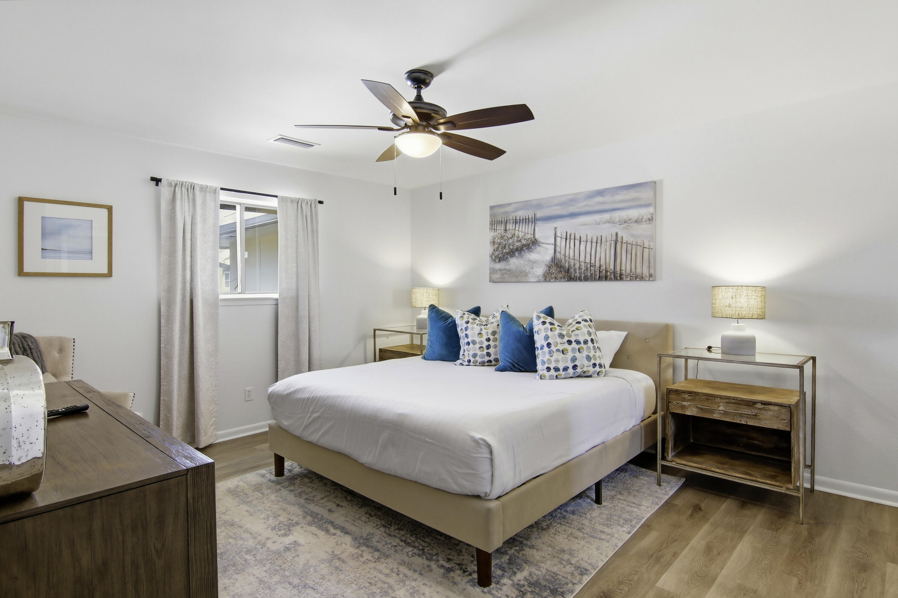64 Cross Creek Road, Unit 28D Miramar Beach, FL 32550 - Photo 21 of 34 a bedroom with a bed and a table