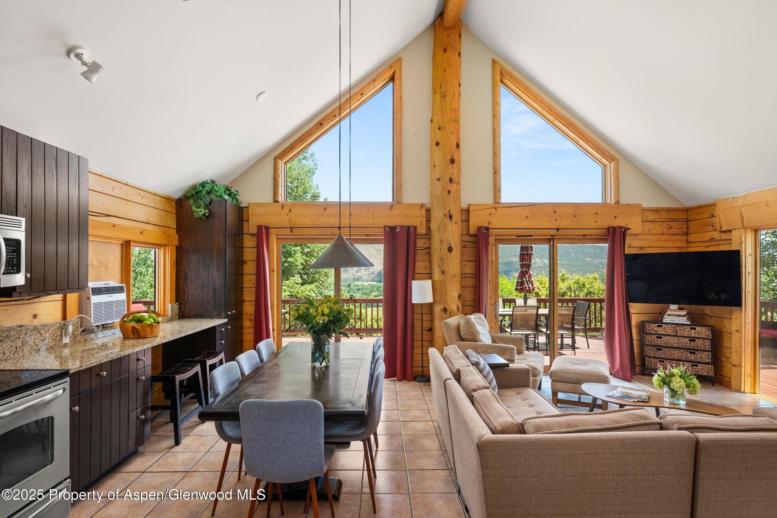 1436 Hooks Spur Road Basalt, CO 81621 - Photo 7 of 17 Dining/Living Area