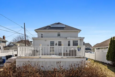 a view of a house with a porch