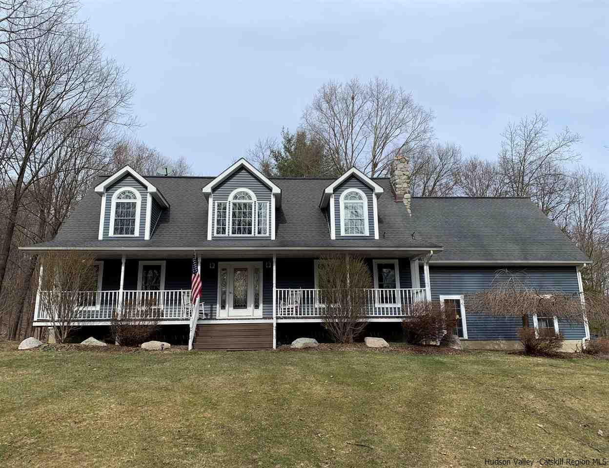 14 Beecher Hill Road Wallkill, NY 12589 - Photo 1 of 35 a view of a big house with a yard and large trees