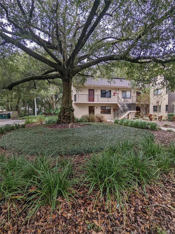 11702 Raintree Village Boulevard, Unit A Temple Terrace, FL 33617 - Photo 1 of 1 a couple of table and chairs in front of house