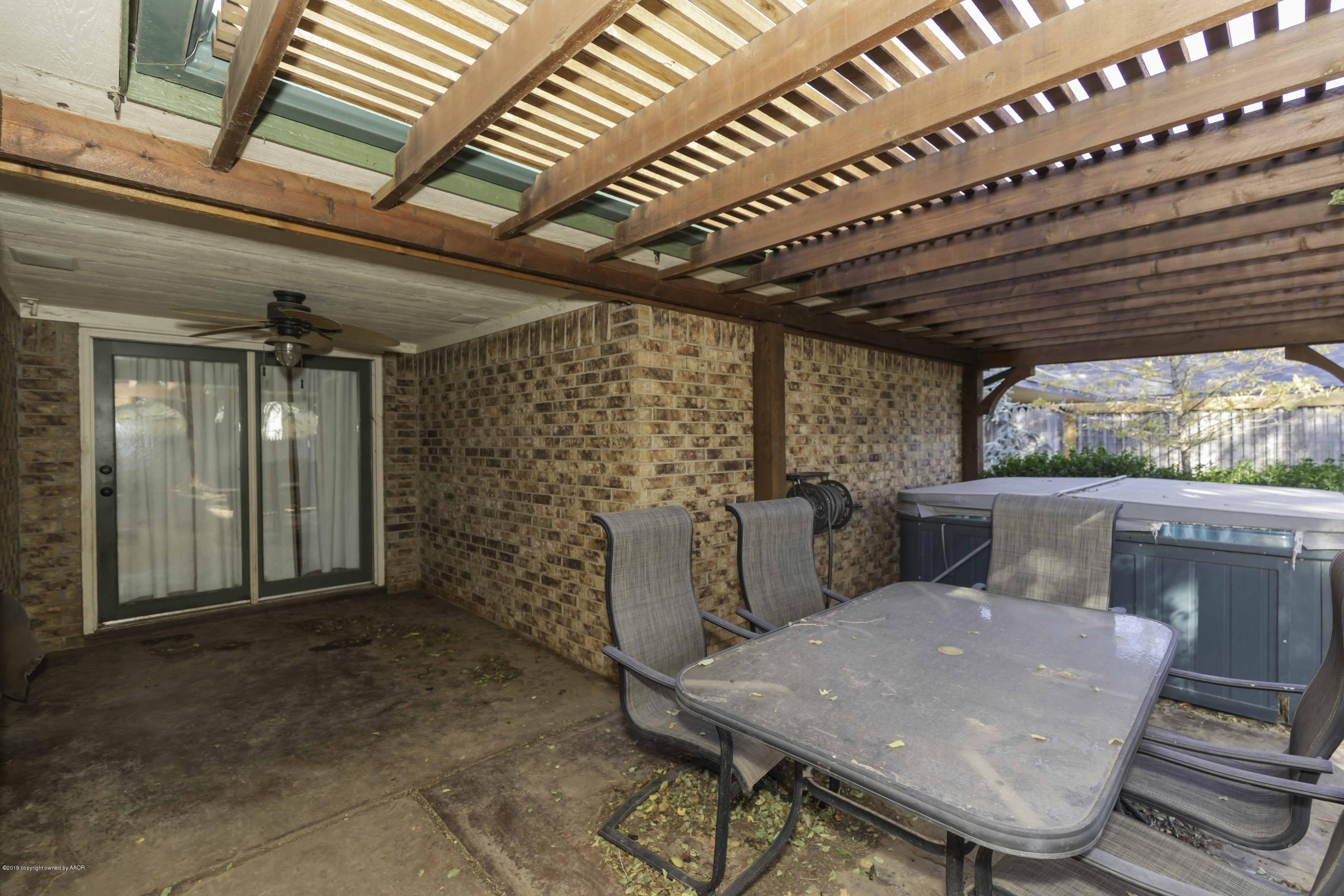 8009 Arbor Street Amarillo, TX 79110 - Photo 26 of 31 PATIO VIEW 1