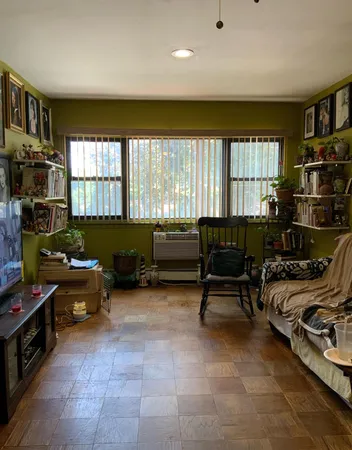 a room with storage and utility
