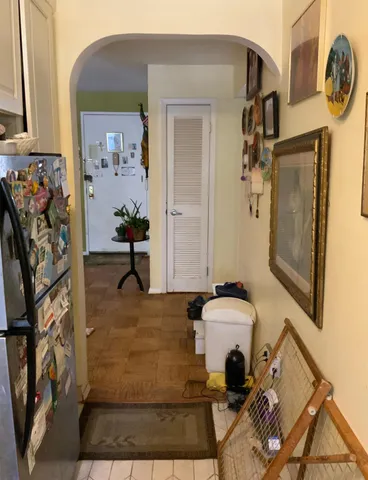 a bedroom with bed and furniture