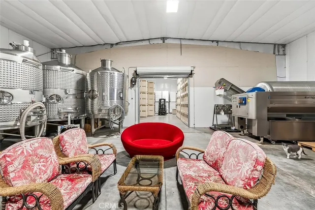 a room with storage and utility