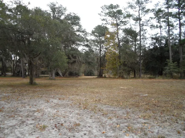 a view of outdoor space with trees