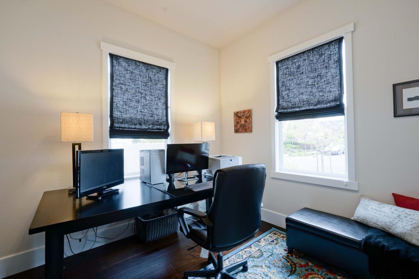 18527 McClellan Circle Marina, CA 93933 - Photo 13 of 35 a view of a workspace with furniture and a window