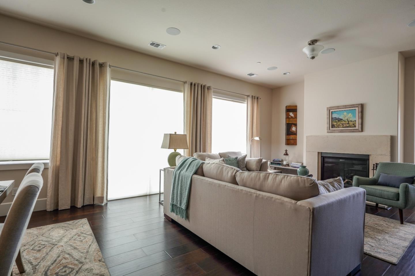 18527 McClellan Circle Marina, CA 93933 - Photo 10 of 35 a living room with furniture and a fireplace