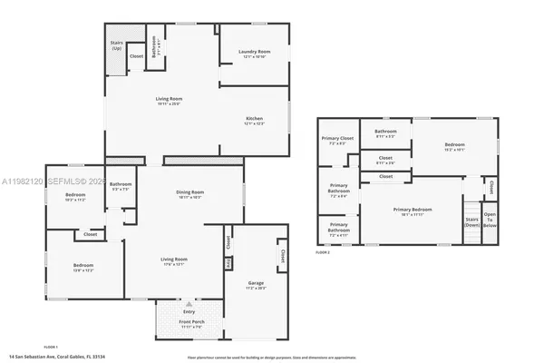 $2,295,000 | 14 San Sebastian Avenue, Coral Gables, FL 33134