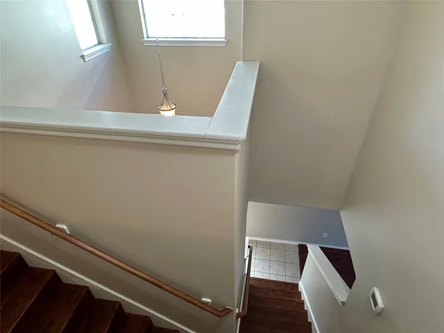 a view of wooden floor