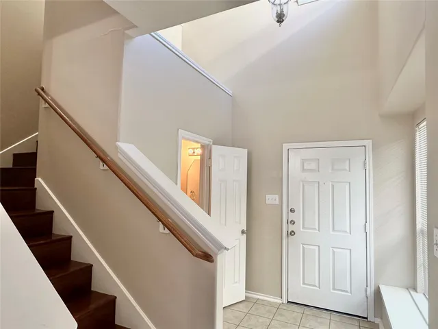 a view of an entryway