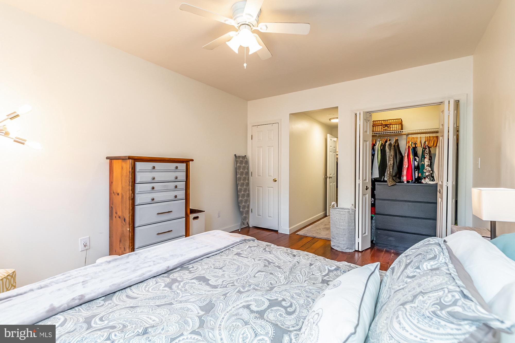 1122 William Street, Unit B Baltimore, MD 21230 - Photo 20 of 31 a bedroom with a bed and a closet