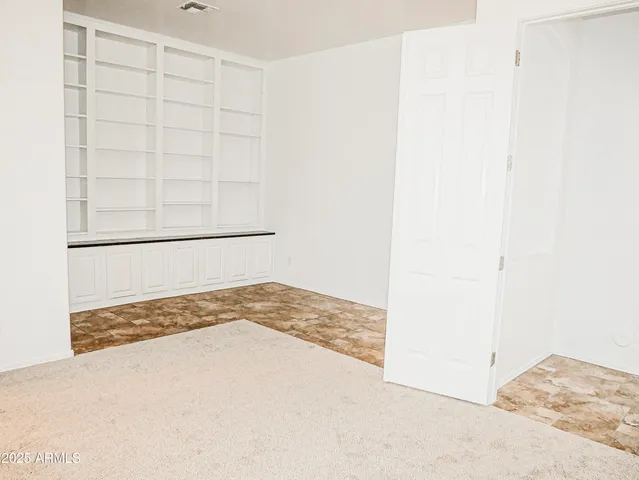 a view of empty room