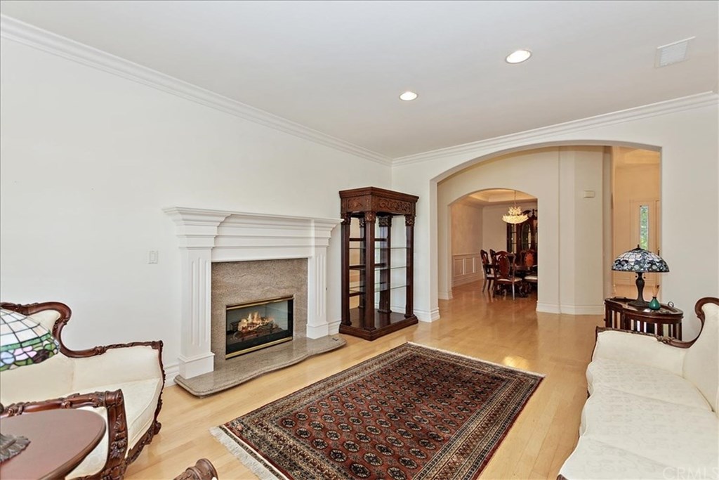 2432 Prospect Drive Upland, CA 91784 - Photo 4 of 46 a living room with furniture and a fireplace