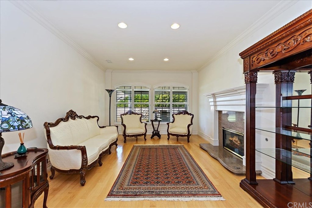 2432 Prospect Drive Upland, CA 91784 - Photo 5 of 46 a living room with furniture fireplace and a rug