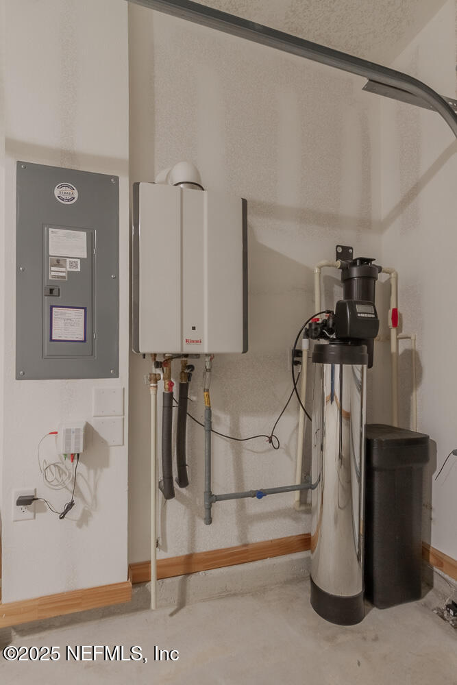 97 Coastline Way Street St. Augustine, FL 32092 - Photo 22 of 31 a close view of water heater room