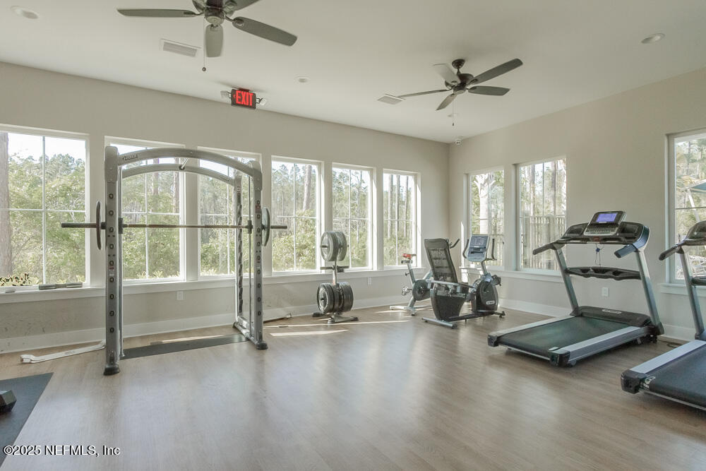 97 Coastline Way Street St. Augustine, FL 32092 - Photo 30 of 31 a view of a room with gym equipment