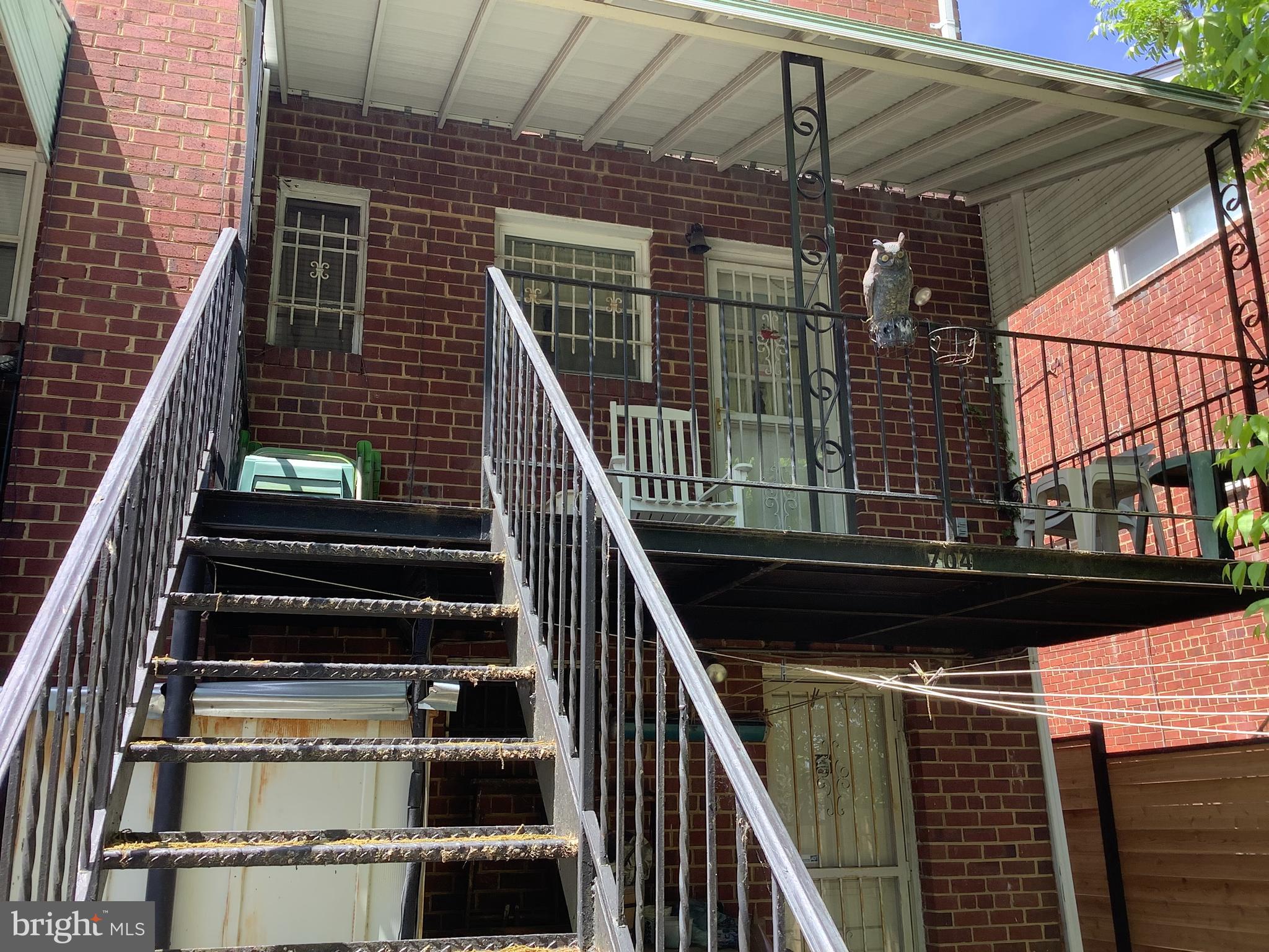 704 Ridge Road Southeast Washington, DC 20019 - Photo 10 of 10 rear walkout upper level