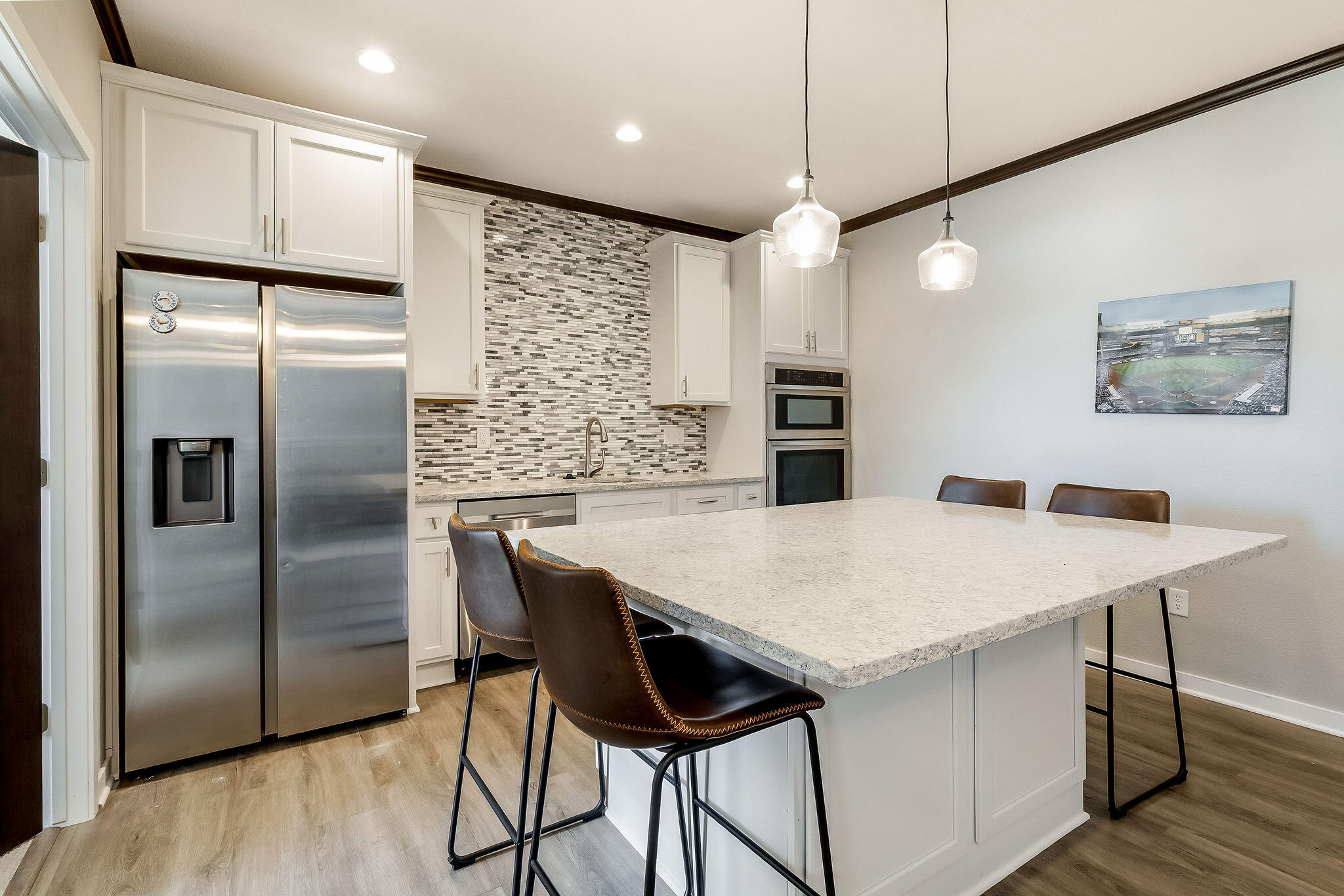 8955 Highlander Drive Mequon, WI 53097 - Photo 24 of 36 Lower Level Kitchenette