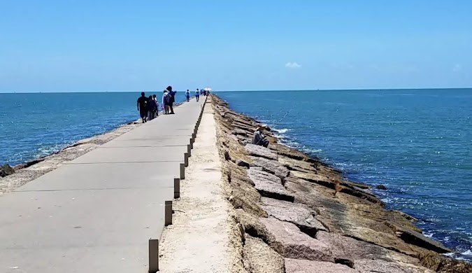 432 Angel Wing Street Surfside Beach, TX 77541 - Photo 4 of 4 a view of ocean view with beach