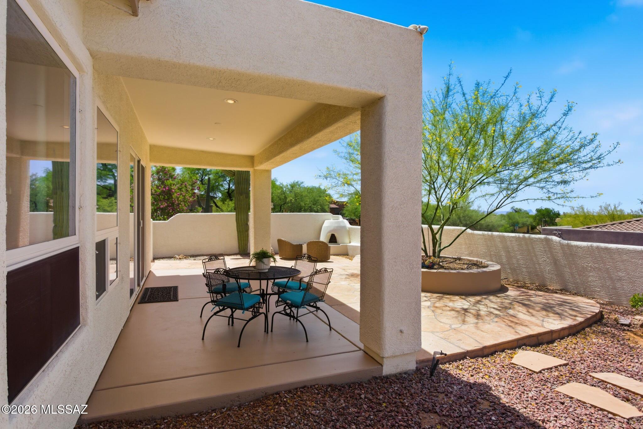12641 North Rock Creek Road Oro Valley, AZ 85755 - Photo 37 of 48 Large Patio