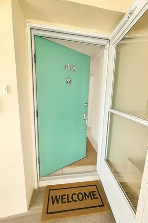 a view of door