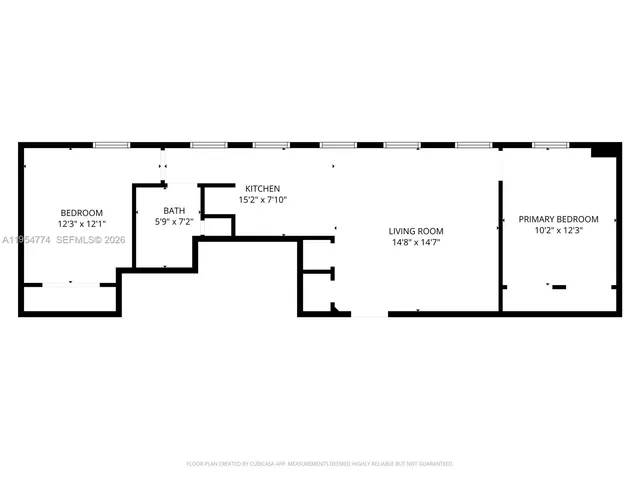 a picture of a floor plan