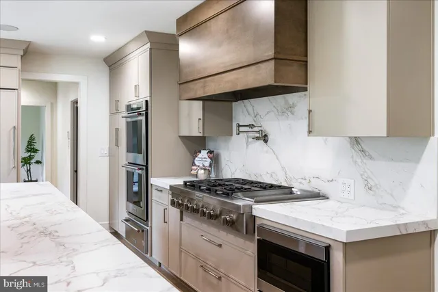 a view of closet area