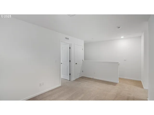 a open hall with a bench