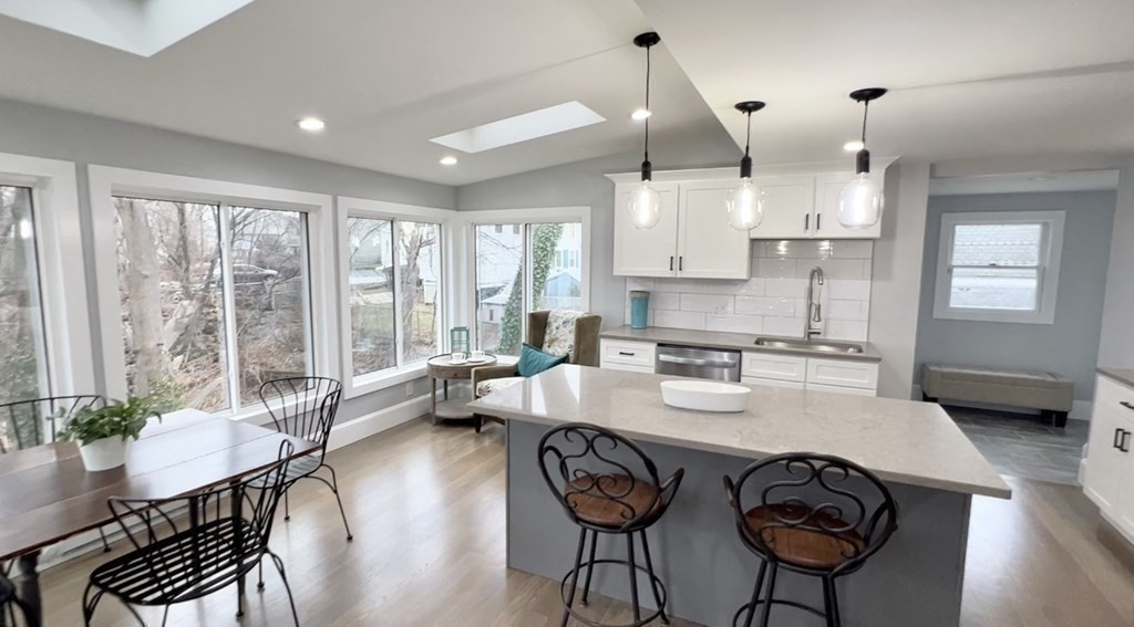 17 Andrews Street Danvers, MA 01923 - Photo 12 of 42 a view of a dining room with furniture window and outside view