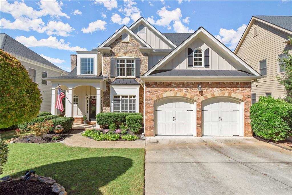 4054 Hill House Road Southwest Smyrna, GA 30082 - Photo 1 of 1 front view of a house with a yard