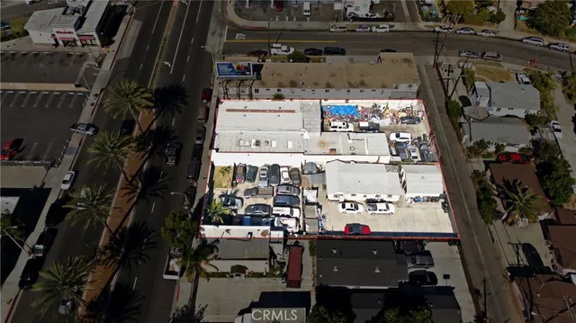 an aerial view of city