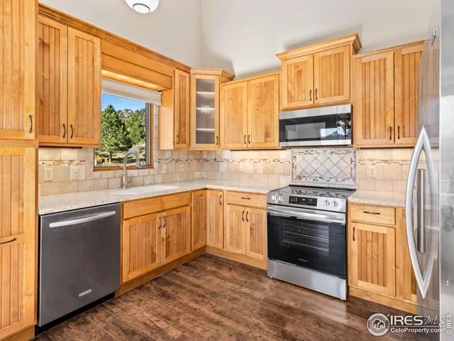 a view of a lake from a mountain