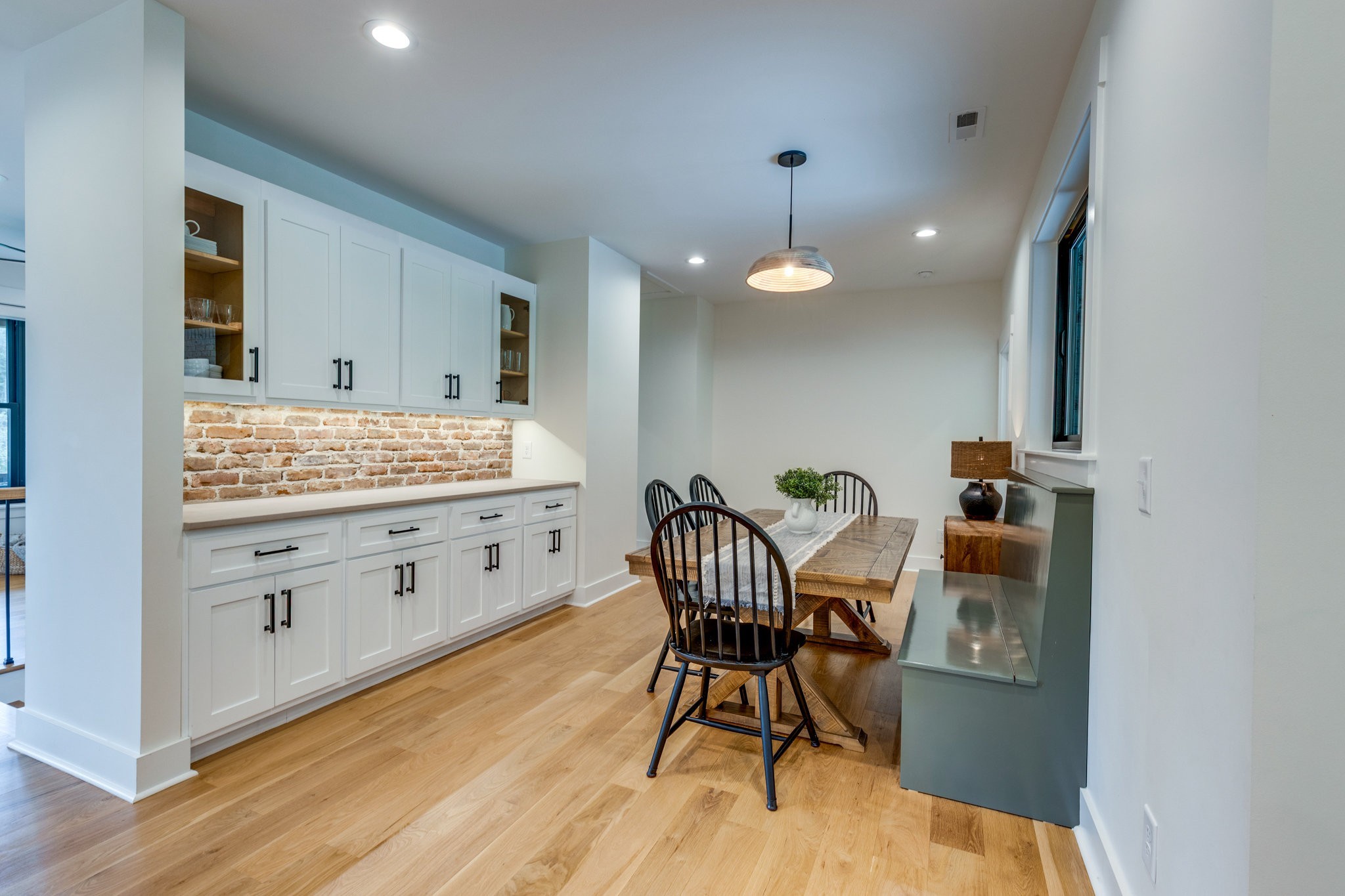 564 Mt Olive Cemetery Road Lynnville, TN 38472 - Photo 16 of 96 a view of a workspace with furniture and wooden floor