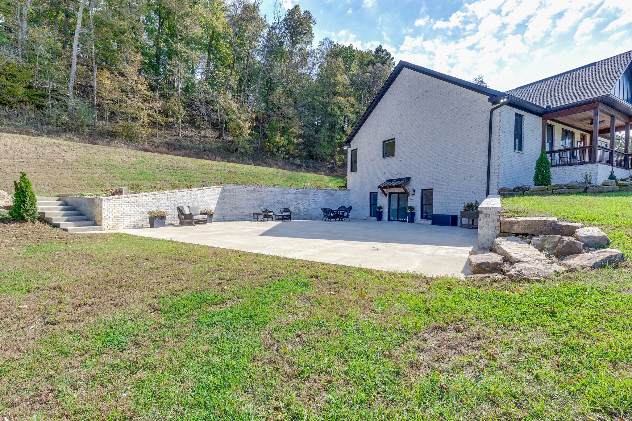 564 Mt Olive Cemetery Road Lynnville, TN 38472 - Photo 49 of 96 a view of house with backyard and outdoor seating