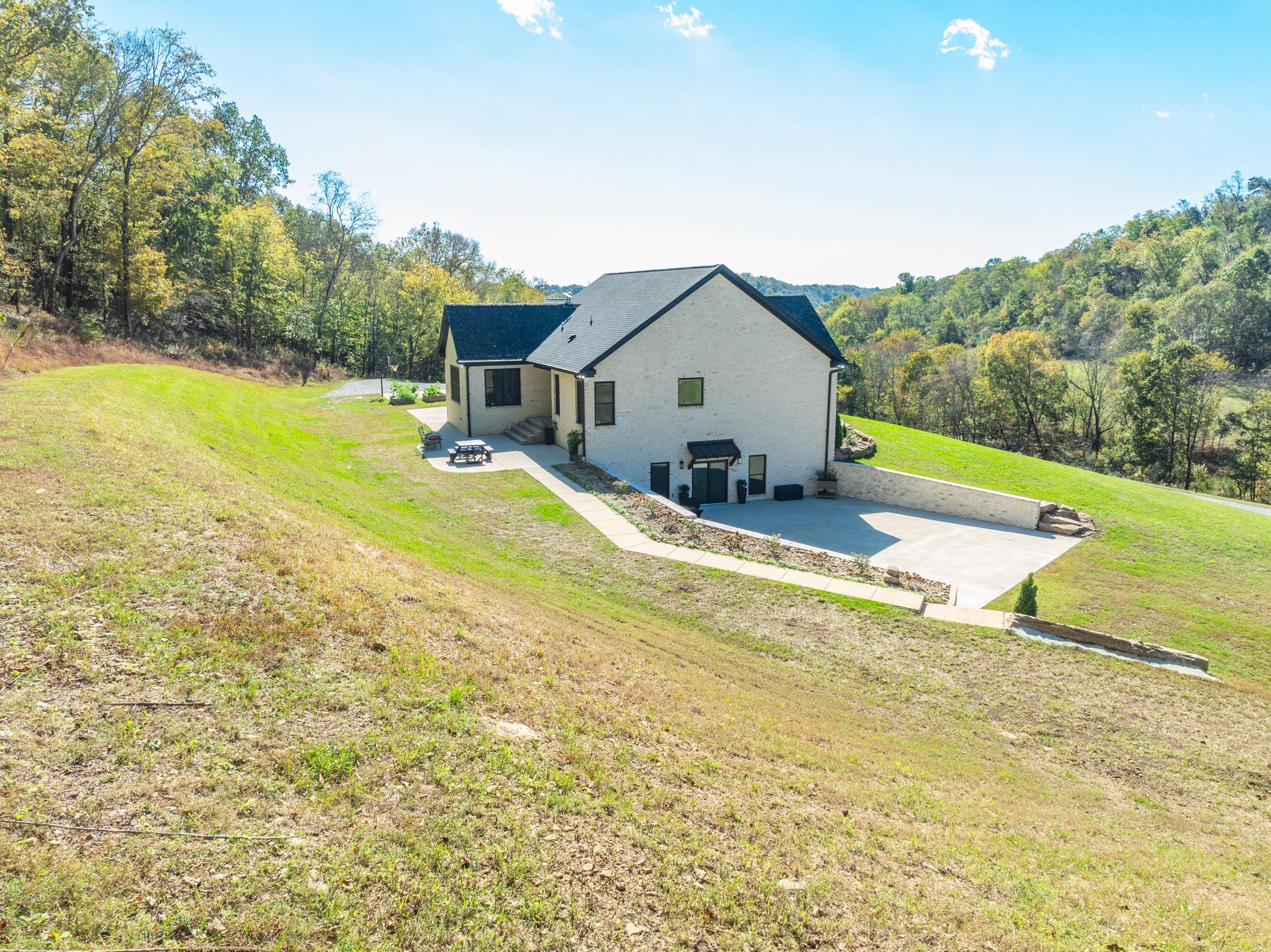 564 Mt Olive Cemetery Road Lynnville, TN 38472 - Photo 78 of 96 a view of a house with a yard and swimming pool