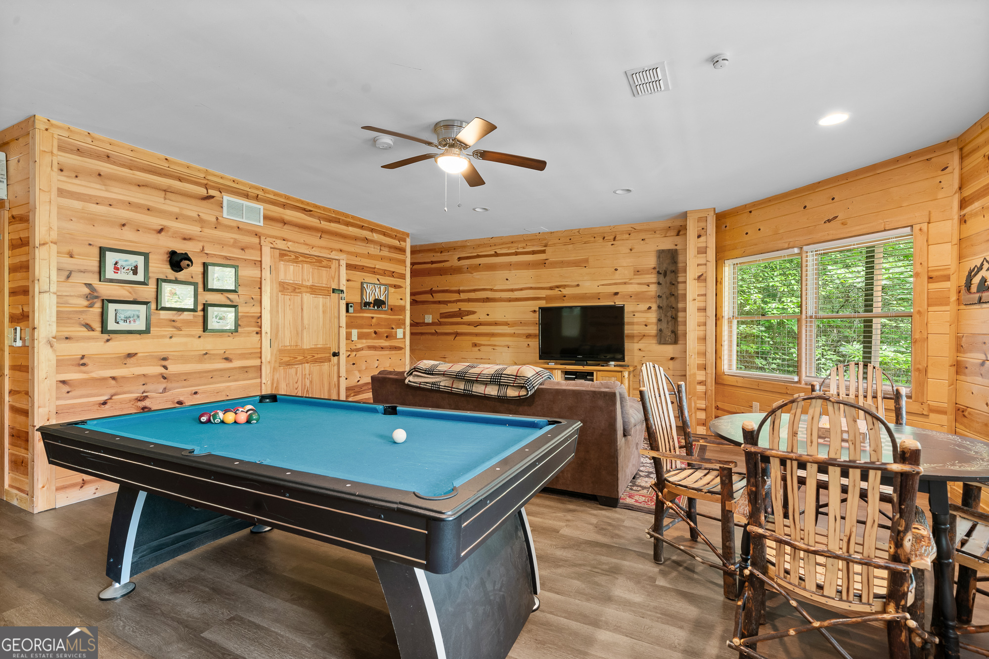 476 Prince Mountain Road Cherry Log, GA 30522 - Photo 42 of 80 a view of a dining room with furniture window and outside view