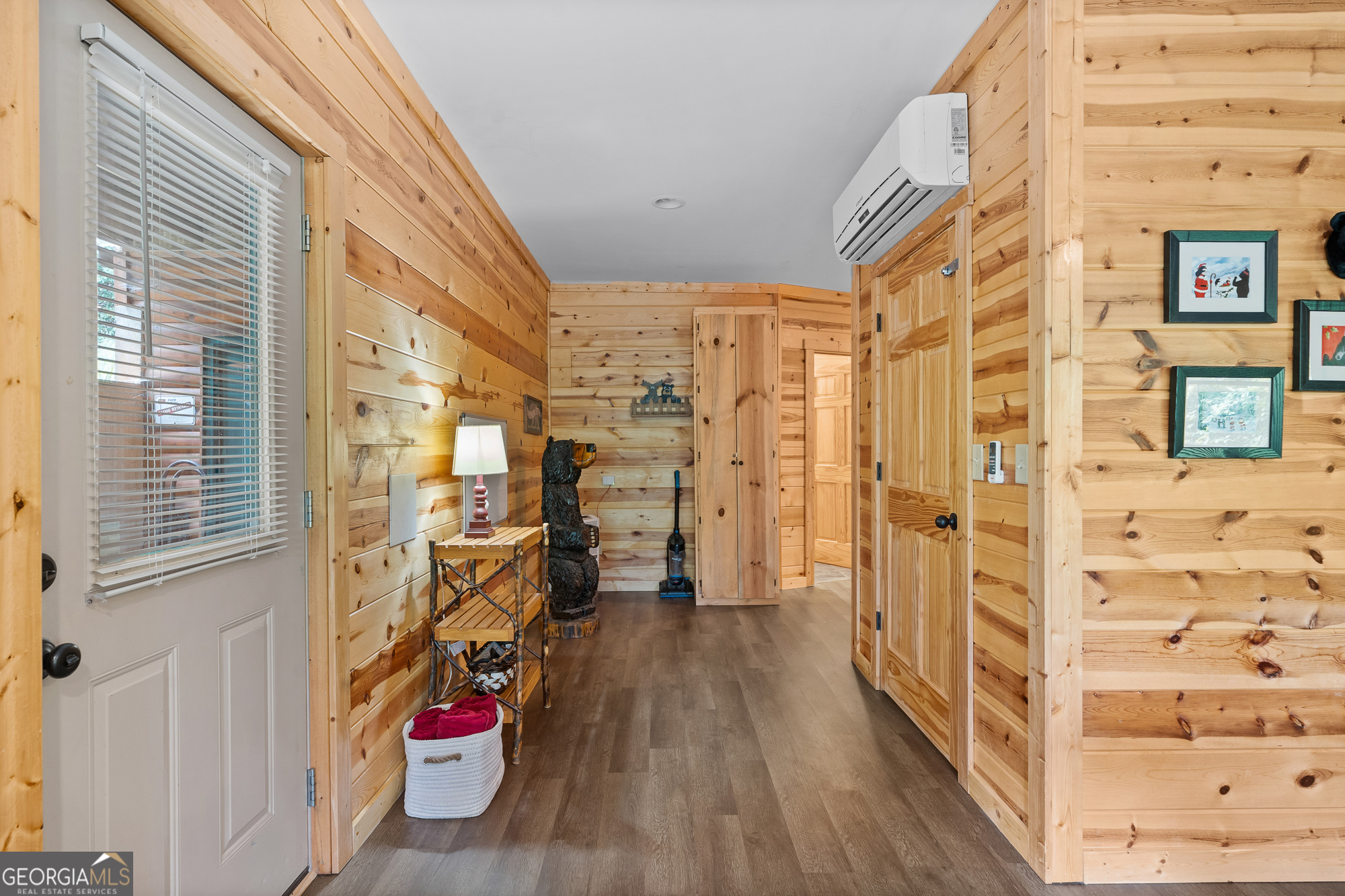 476 Prince Mountain Road Cherry Log, GA 30522 - Photo 44 of 80 a view of an entryway with wooden floor and windows