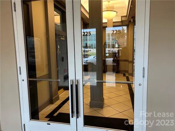 a bathroom with mirror