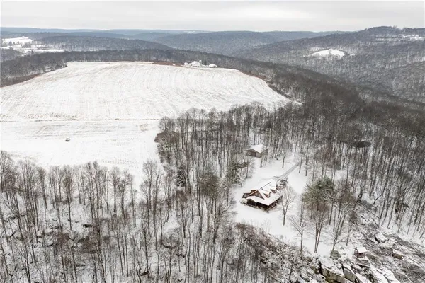 a view of outdoor space and mountain view