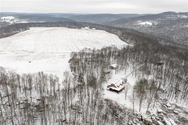 a view of outdoor space and mountain view