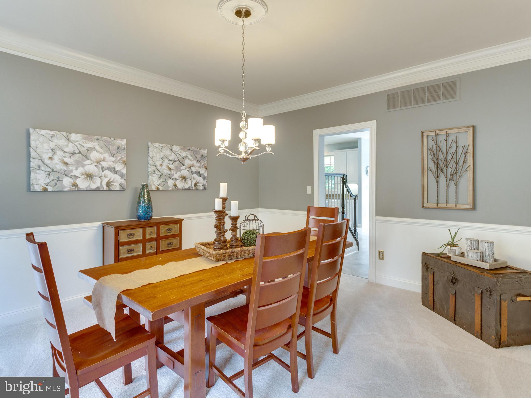 1707 Raleigh Hill Road Vienna, VA 22182 - Photo 4 of 30 Dining Room opens to foyer and kitchen