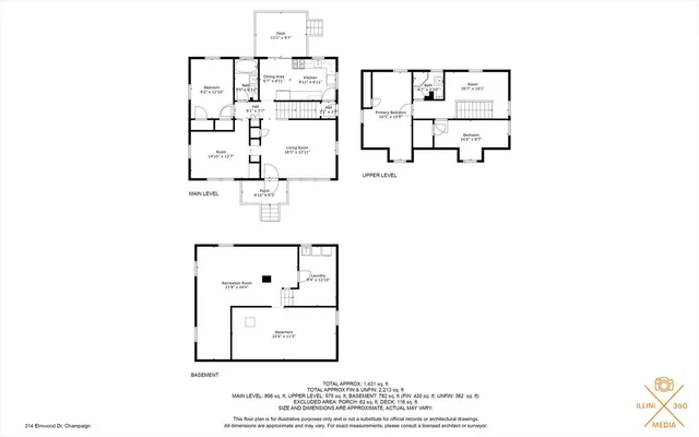 $249,990 | 314 Elmwood Drive, Champaign, IL 61821