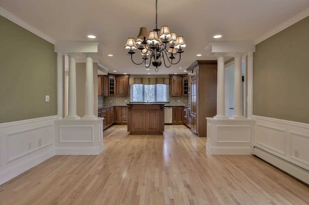 209 Main Street Boxford, MA 01921 - Photo 7 of 30 a view of kitchen with microwave and cabinets