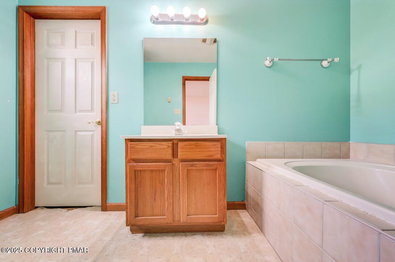 613 Country Acres Court Effort, PA 18330 - Photo 26 of 40 a bathroom with a bathtub and a sink