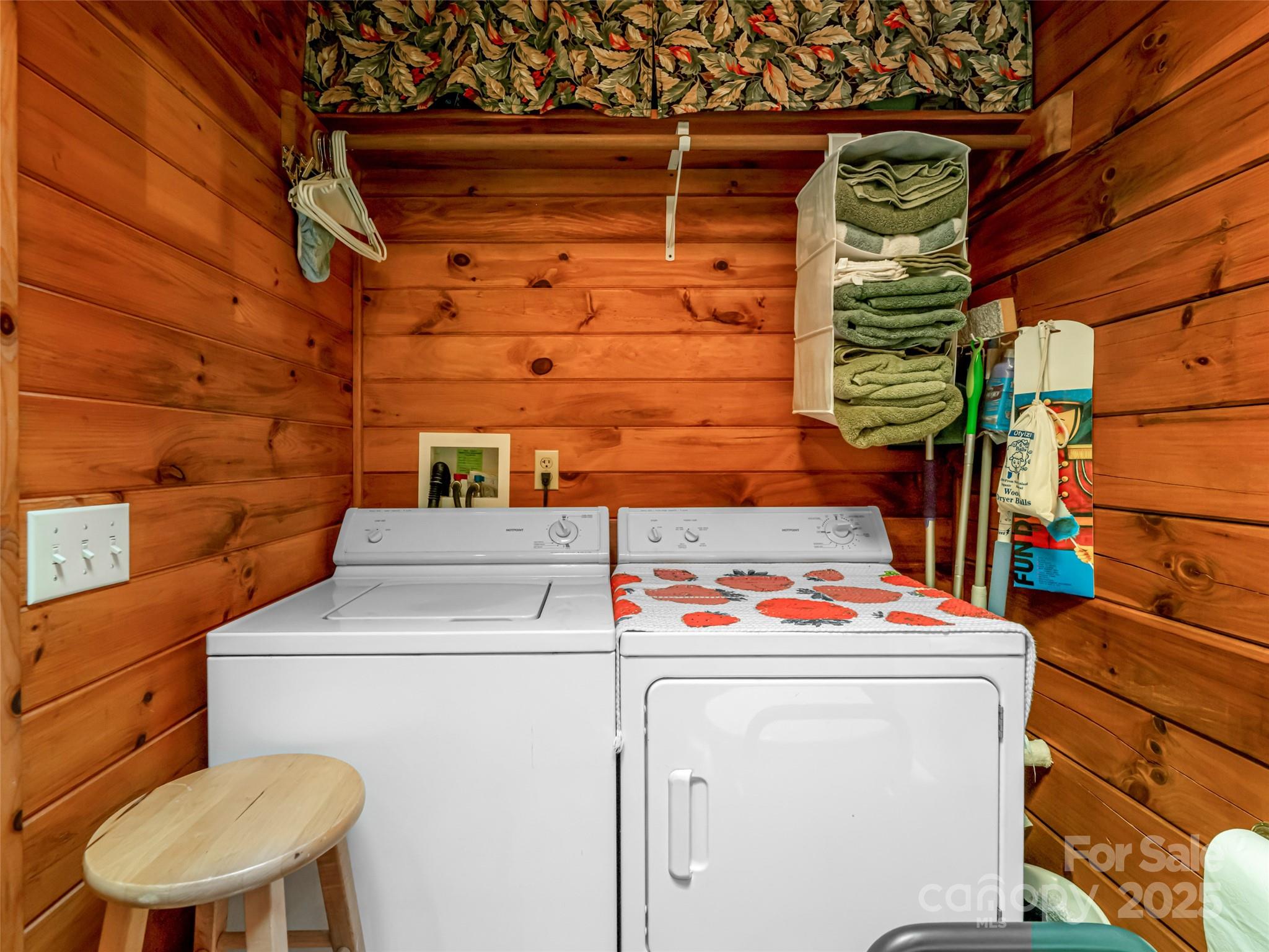 129 Melrose Lake Road Saluda, NC 28773 - Photo 21 of 48 a utility room with dryer and washer