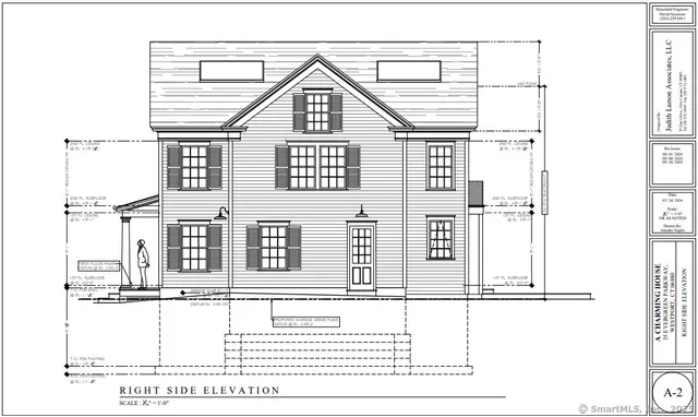 a view of a building from a balcony